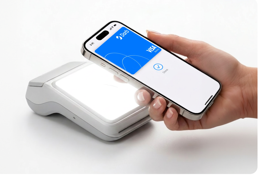 Pay with Apple Pay using a Darb card